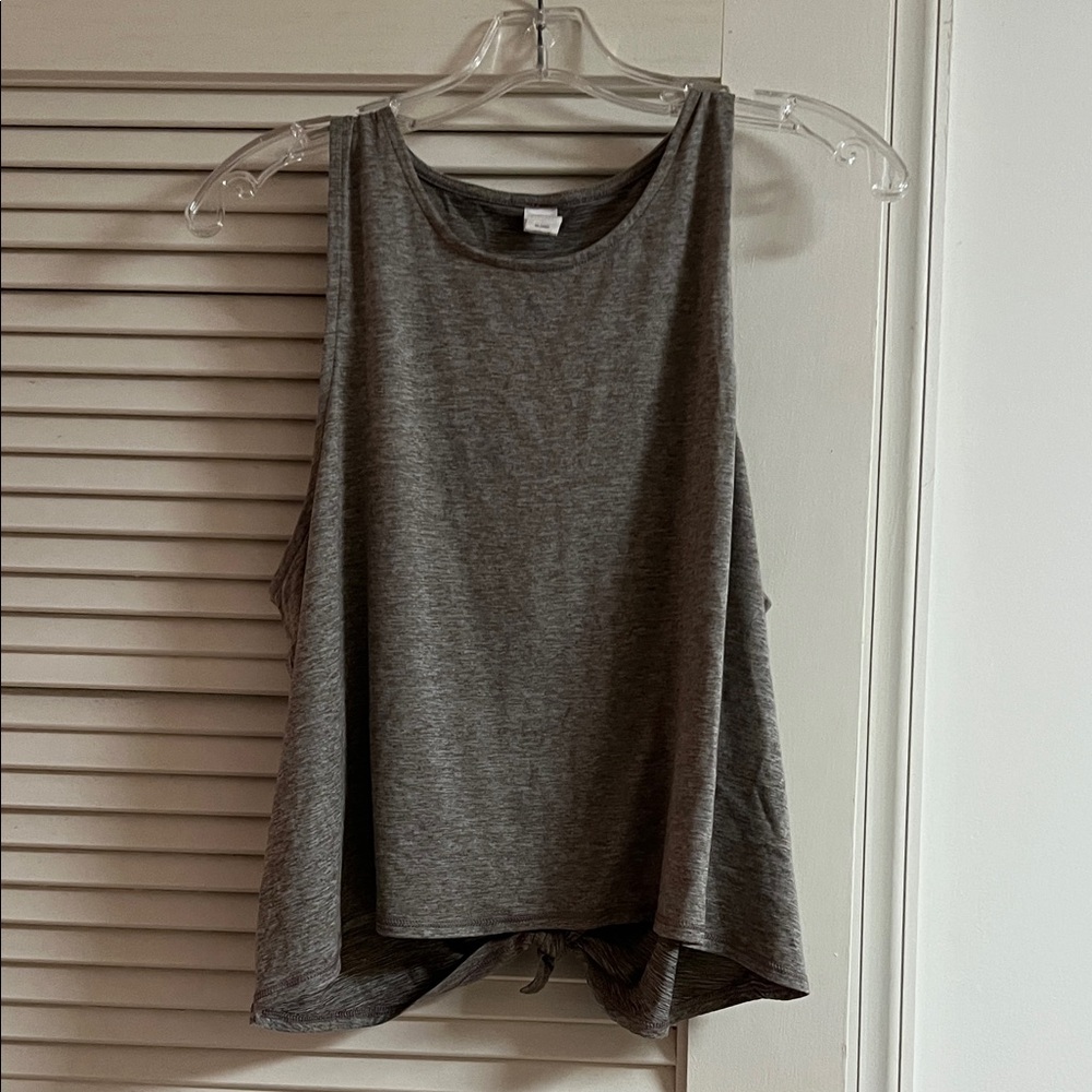 Yogalicious Charcoal Tank Top